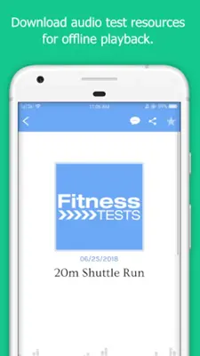 Fitness Tests android App screenshot 6