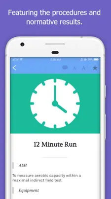 Fitness Tests android App screenshot 7
