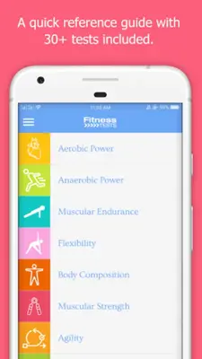 Fitness Tests android App screenshot 8